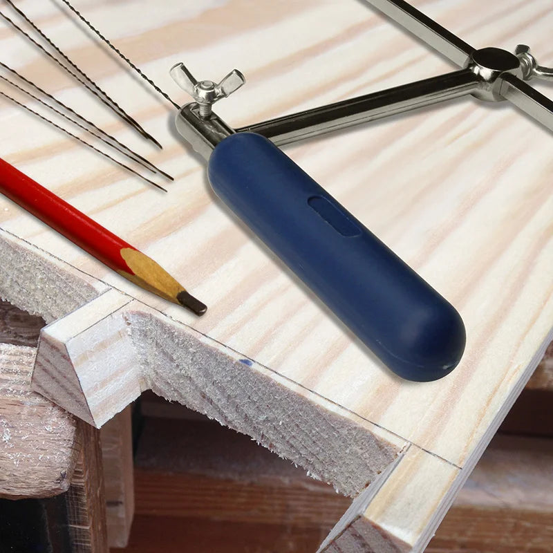 Multifunctional Mini Hand Saw, Fretsaw Hacksaw, Magic Wood Scroll Saw, Woodworking, DIY Hobby Tools, 4 ", 100mm