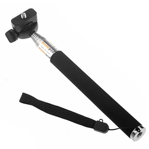 ORBMART Extendable Handheld Selfie Stick Monopod + Mount Adapter For Gopro Hero 5 4 3 3+ 2 SJ4000 Xiaomi Yi Sport Action Camera