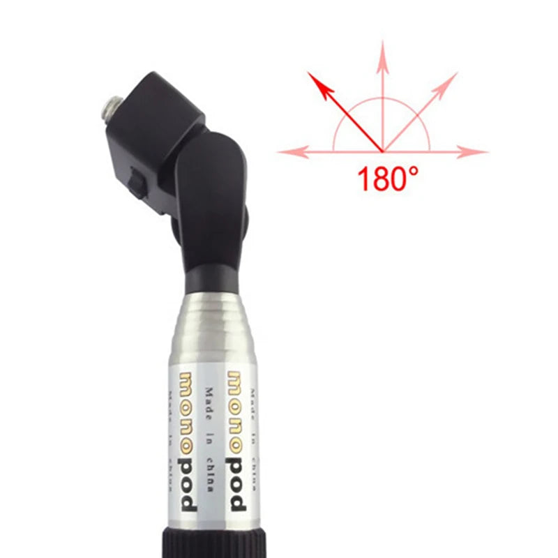 ORBMART Extendable Handheld Selfie Stick Monopod + Mount Adapter For Gopro Hero 5 4 3 3+ 2 SJ4000 Xiaomi Yi Sport Action Camera