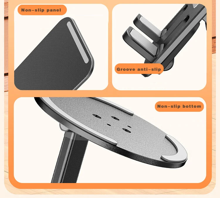Desktop Phone Holder 360° Rotating Folding Stand Non-slip for iPhone 13 Xiaomi Huawei Mobile Phone Tablet Universal Accessories