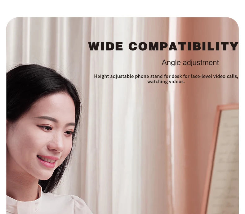 Desktop Phone Holder 360° Rotating Folding Stand Non-slip for iPhone 13 Xiaomi Huawei Mobile Phone Tablet Universal Accessories