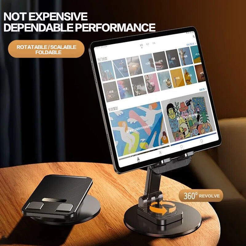Desktop Phone Holder 360° Rotating Folding Stand Non-slip for iPhone 13 Xiaomi Huawei Mobile Phone Tablet Universal Accessories