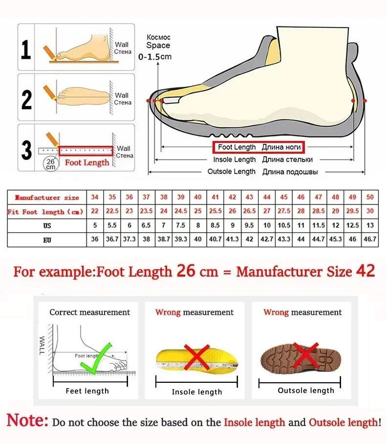 2024 New Summer Men's Sneakers Breathable Slip-on Men Casual Sneakers Light on-slip Thick Sole Fashion Outdoor Running Shoes Man